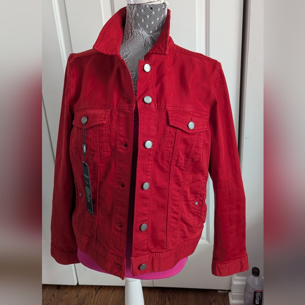 Liverpool Red Women's Denim Jacket